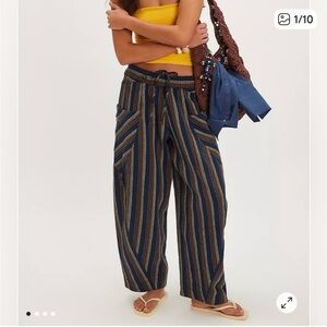 ISO!! Free People Freehold Pants - Midnight or Tangerine